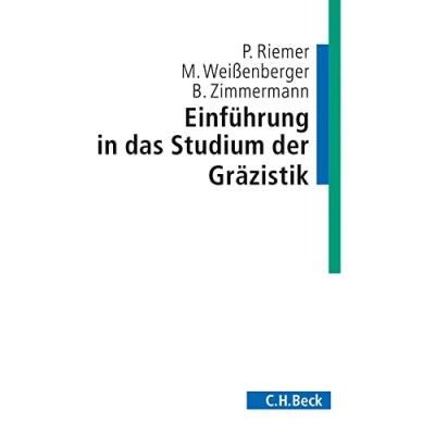 Abbildung von Einführung in das Studium der Gräzistik (C.H. Beck Studium)