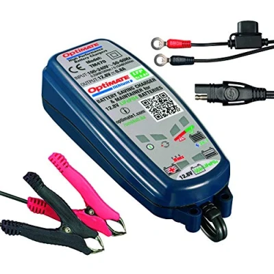 Abbildung von Optimate TM470 Lithium 4S 12,8/13,2V 8 Stufen 0.8Amp Akku Ladegerät/Testgerät/Wartungsgerät, Blue