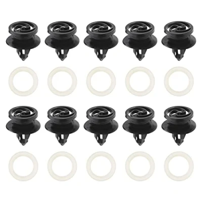 Abbildung von Create idea 30 Stück Autotürverkleidung Clips mit Versiegelung 8E0868243 kompatibel A4 A3 B6 B7 11 mm Loch Tür Karten Trimmen Befestigungen Auto Innenraumclips
