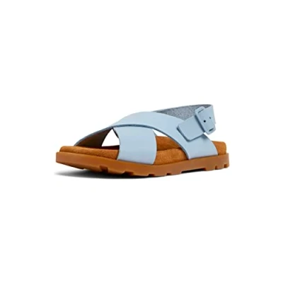 Abbildung von Camper Jungen Unisex Kinder Brutus K800491 X Strap Sandal, Blau 001, 30 EU