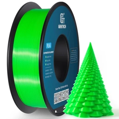 Abbildung von GEEETECH Filament PLA 1.75mm for 3D Drucker 1kg Spool, Grün