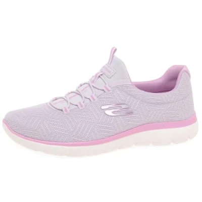 Abbildung von Skechers Damen Summits Gipfel, Lavender Mesh/Trim, 42 EU