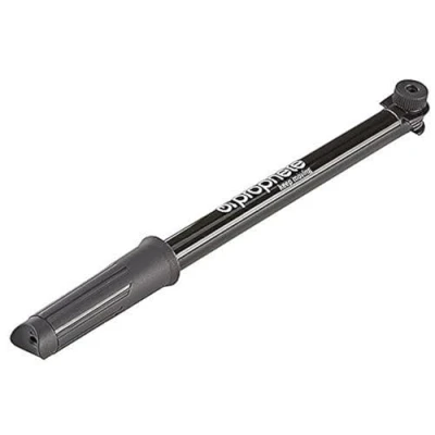 Abbildung von Prophete Luftpumpe für Dunlop und Patentventil, Fahrrad Luftpumpe, Länge 380 mm, Farbe schwarz