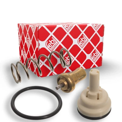 Abbildung von FEBI BILSTEIN 109021 Kühlwasserthermostat 87 mit Dichtring VOLKSWAGEN: Polo V Hatchback, IV Hatchback