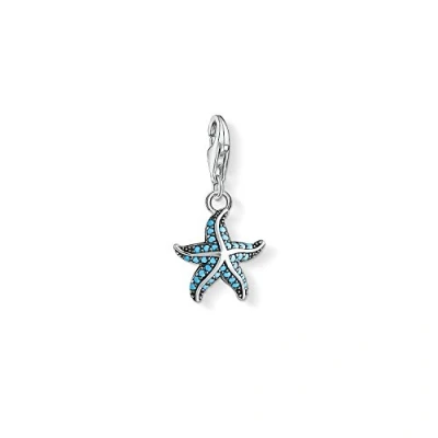 Abbildung von Thomas SABO Anhänger silvercoloured/turquoise, Damen, Größe: One Size, Silver coloured/turquoise