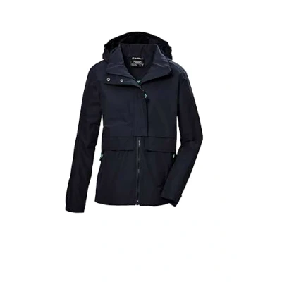 Abbildung von killtec Mädchen Funktionsjacke ist wasserdicht/Jacke mit Kapuze KOS 149 GRLS JCKT, dunkelnavy, 164, 43020 000