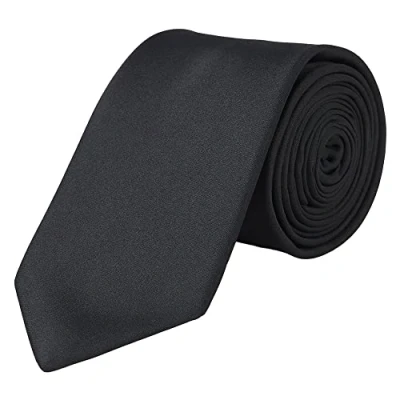 Abbildung von Jack &amp; Jones Jacsolid TIE Unisex Krawatte, Herren, Größe: One Size, Black
