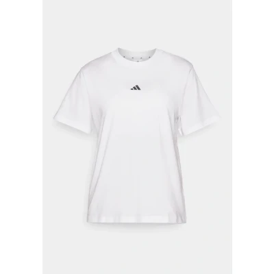 Abbildung von adidas Sportswear Essentials Small LOGO Tshirt basic, Damen, Größe: XS, White/black