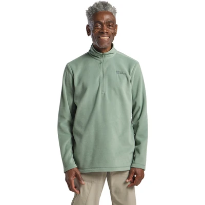 Abbildung von Jack Wolfskin Taunus Fleecepullover, Herren, Größe: Small, Eucalyptus