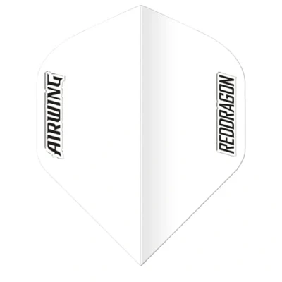 Abbildung von RED DRAGON Airwing Unique Moulded Weiß Standard Dartflug 1 Set pro Packung (insgesamt 3 Dart Flights)
