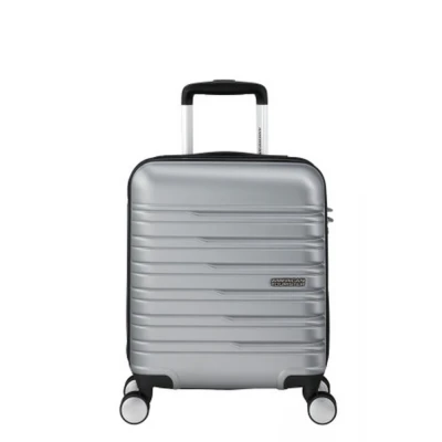 Abbildung von American Tourister Flashline EasyJet Handgepäck, Spinner XS, 35 x 45 20 cm, 23 L, 2.20 kg, Flugzeug Handgepäck Underseater, Silber (Sky Silver)
