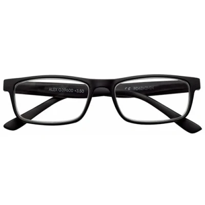 Abbildung von I NEED YOU Lesebrille Zipper / +1.00 Dioptrien Schwarz