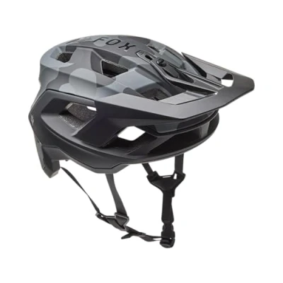 Abbildung von Fox Racing SPEEDFRAME CAMO Helmet Unisex Fahrrad Helm, Schutzfunktion, optimierte Belüftung,Black Camo,S