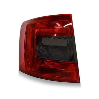 Abbildung von Finest Folia Rückleuchten Folien Set Scheinwerfer Aufkleber Tönungsfolie passgenau (Dark Grey, C011 Kombi Vor Facelift)