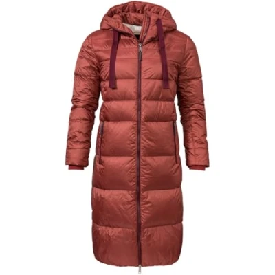 Abbildung von Schöffel Damen Down Coat Kenosha L, wind und wasserabweisender Daunenmantel mit RDS zertifizierten Federn, leichte Winter Wanderjacke Wärmekragen Kapuze