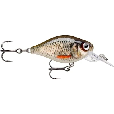 Abbildung von Rapala, Angelköder Light Crank Mid Runner, Angelausrüstung mit Kunststoffkonstruktion, Kunstköder, Süßwasser, schwimmend, Schwimmtiefe: 1,8 m, 3,5 cm/4 g, hergestellt in Estland, Live Roach
