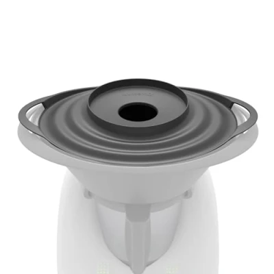 Abbildung von Wundermix OmniSteam Varoma Abdeckung für Dampfumleiter Zubehör Thermomix Dampfumleitung Kompatibel mit TM5, TM6, TM31 BPA frei Verhindert Wasserflecken