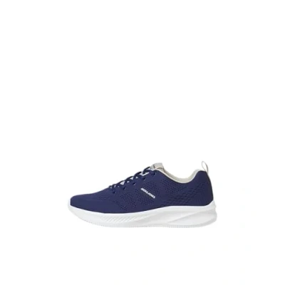 Abbildung von Jack &amp; Jones Jfwcroxley Sneaker low, Herren, Größe: 44, Medieval blue detail:moonbeam Schuhe