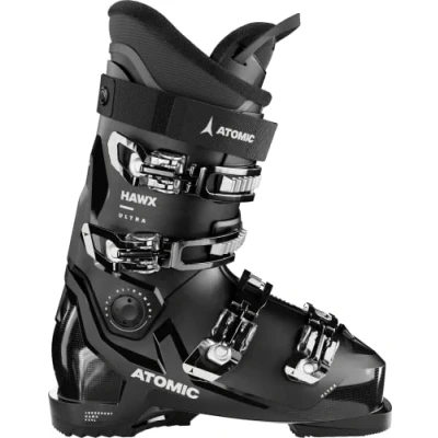 Abbildung von ATOMIC HAWX ULTRA Skischuhe Größe 28/28.5 Alpin Skischuh in Schwarz / Weiß Boots mit 3D Knöchel &amp; Ferse für präzisen Sitz Schmale Skistiefel 98 mm Passform