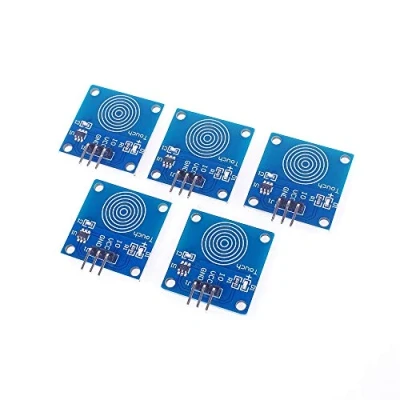 Abbildung von ANGEEK 5 Stk. TTP223B Digitaler Touch Sensor kapazitives Switch Modul für Arduino