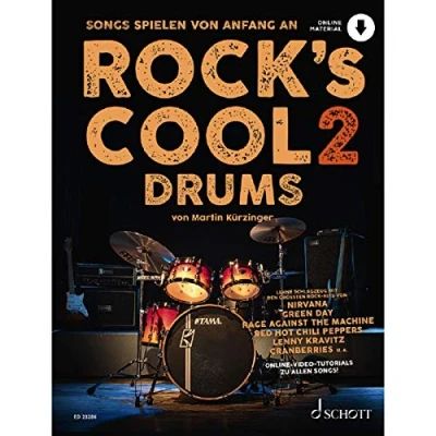 Abbildung von Rock&#039;s Cool DRUMS: Songs spielen von Anfang an. Band 2. Schlagzeug. (Rock&#039;s Cool, 2)