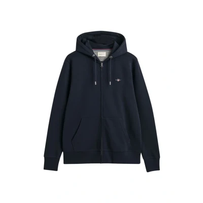 Abbildung von GANT REG Shield FULL Sweatjacke, Herren, Größe: XXL, Evening blue