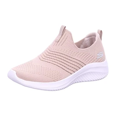 Abbildung von Skechers Damen Ultra Flex 3.0 Classy Charm Sneaker, Taupe, 40 EU