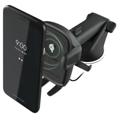 Abbildung von iOttie Easy One Touch Universele Kabelloses Ladegerät Autohalterung 10W Schwarz