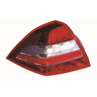 Abbildung von ABAKUS 551 1969R UE Rückleuchte rechts P21/5W, P21W, PY21W Rot ohne Lampenträger, Glühlampe