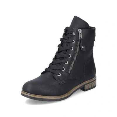 Abbildung von Rieker Schnürstiefelette, Schnürboots, Blockabsatz, in klassischer Form