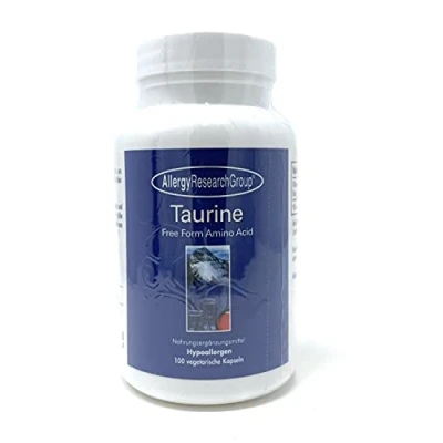 Abbildung von Allergy Research Group Taurine 500mg 100 veg. Kapseln