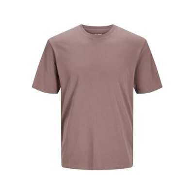 Abbildung von Jack &amp; Jones TEE Oneck NOOS Tshirt basic, Herren, Größe: XL, Twilight mauve
