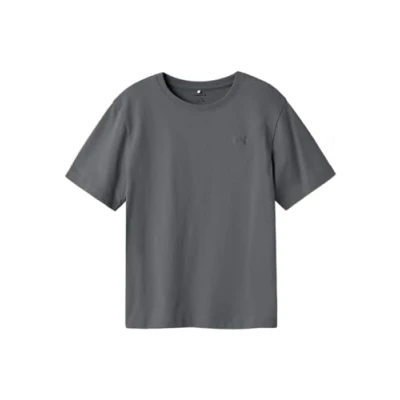 Abbildung von Name It T Shirt »NKMGREG SS NREG TOP NOOS«, in Basic Form mit kleinem Brust Logo