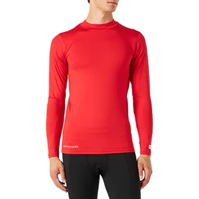 Abbildung von uhlsport Kinder Funktionsshirt LA, Rot (Rosso), 140/152 (Herstellergröße: XS)