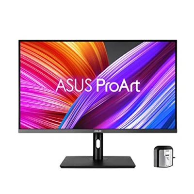 Abbildung von ASUS ProArt PA32UCR K 32 Zoll 4K UHD 16:9, IPS, 3840x2160, MiniLED, Local Dimming, Calman, 10 bit, DisplayHDR 1000 ergonomisch, Pivot, X rite i1 DP, HDMI, 80W USB C, Hub