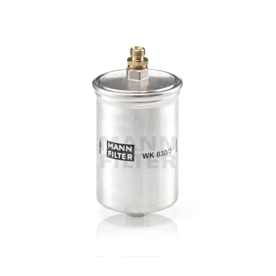 Abbildung von MANN FILTER WK 830/3 Kraftstofffilter Leitungsfilter MERCEDES BENZ: W124 Coupe, W123 Saloon, G Class Cabrio, PUCH: modell