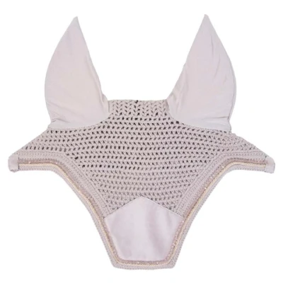 Abbildung von Kentucky Ohrnetz Wellington Velvet Pearls Soft Rose Warmblut