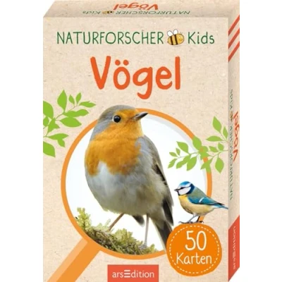 Abbildung von Naturforscher Kids Vögel: 50 Karten Heimische Arten erkennen und bestimmen