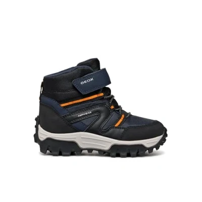 Abbildung von Geox Himalaya BOY ABX Snowboot/Winterstiefel für Kinder, Größe: 26, Navy/black Schuhe