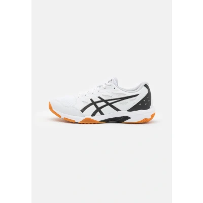 Abbildung von Asics Gelrocket 11 Volleyballschuh, Herren, Größe: 45, White/pure silver Lederimitat/textil