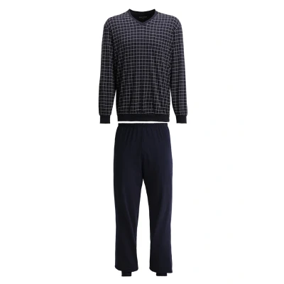 Abbildung von Schiesser Herren Schlafanzug lang mit Bündchen Nightwear Set