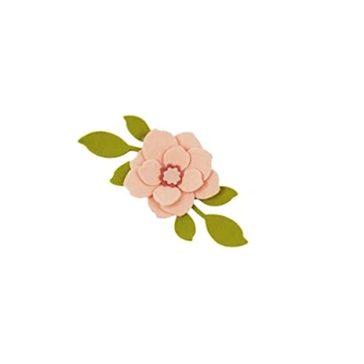 Abbildung von Sizzix 661690 Bigz Stanze Asiatische Blume von Debi Potter, Plastic/Wood/Steel, schwarz, 17.39 x 14 1.9 cm