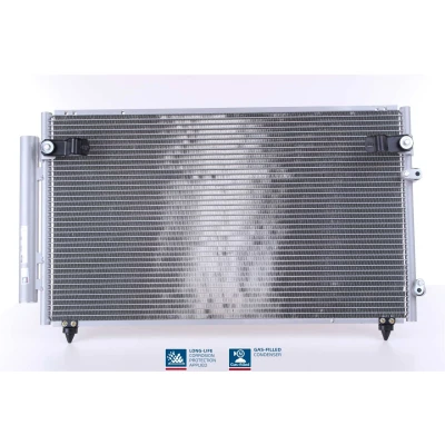 Abbildung von NISSENS 940368 Klimakondensator mit Trockner Aluminium 694 R 134a