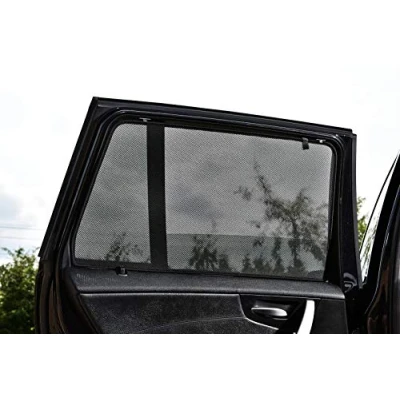 Abbildung von Satz Car Shades (Hintertüren) kompatibel mit Volkswagen Polo 6R/6C 5 türer 2009 2017 (2 teilig)