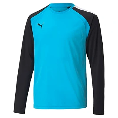 Abbildung von Puma Langarmshirt für Kinder, Größe: 152, Blue atoll/black/white