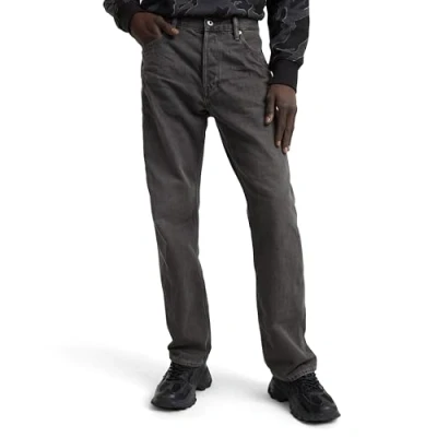 Abbildung von G STAR Herren Dakota Regular Straight Jeans Grau (Faded Black Ink D23691 D772 D358) 38W / 34L