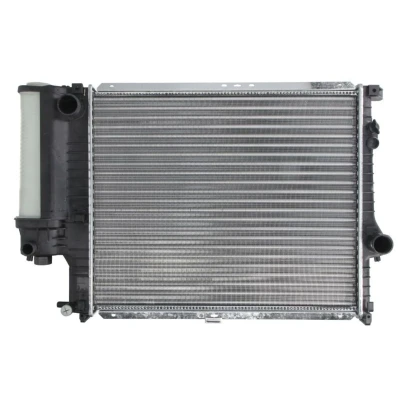 Abbildung von NISSENS 60607 Kühler, Motorkühlung Aluminium 520 439 32 Kühlrippen mechanisch gefügt BMW: 5 Saloon, Touring