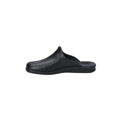 Abbildung von Josef Seibel Pantolette flach, Herren, Größe: 40, Schwarz Schuhe