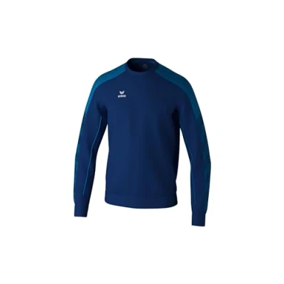 Abbildung von Erima Herren EVO Star Funktionelles Sweatshirt (1072422), New Navy/Mykonos Blue, S