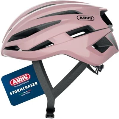 Abbildung von ABUS Rennradhelm StormChaser Leichter und komfortabler Fahrradhelm für professionellen Radsport Damen Herren Rosa, Größe L